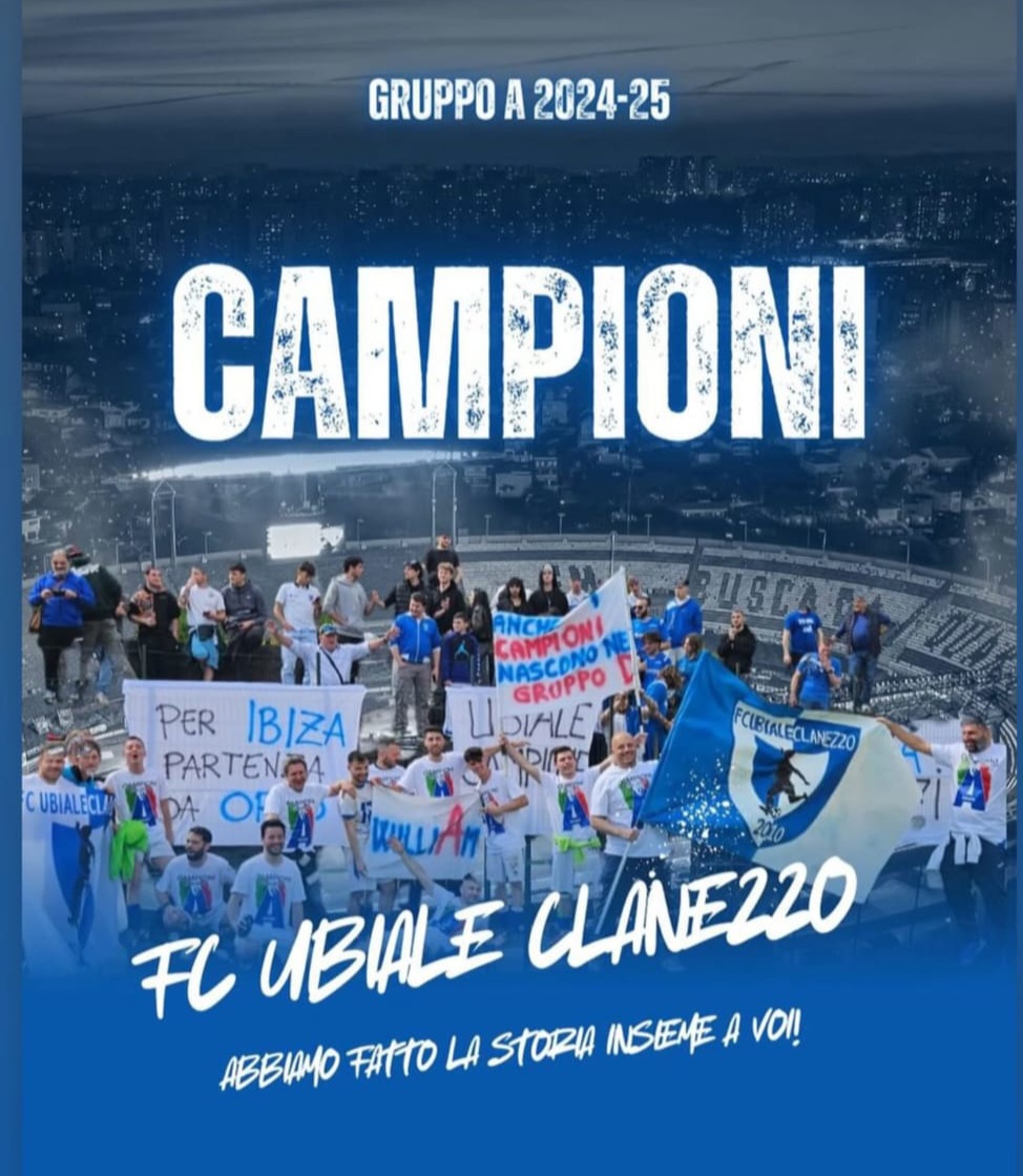 Congratulazioni ai ragazzi dell'F.C.Ubiale Clanezzo